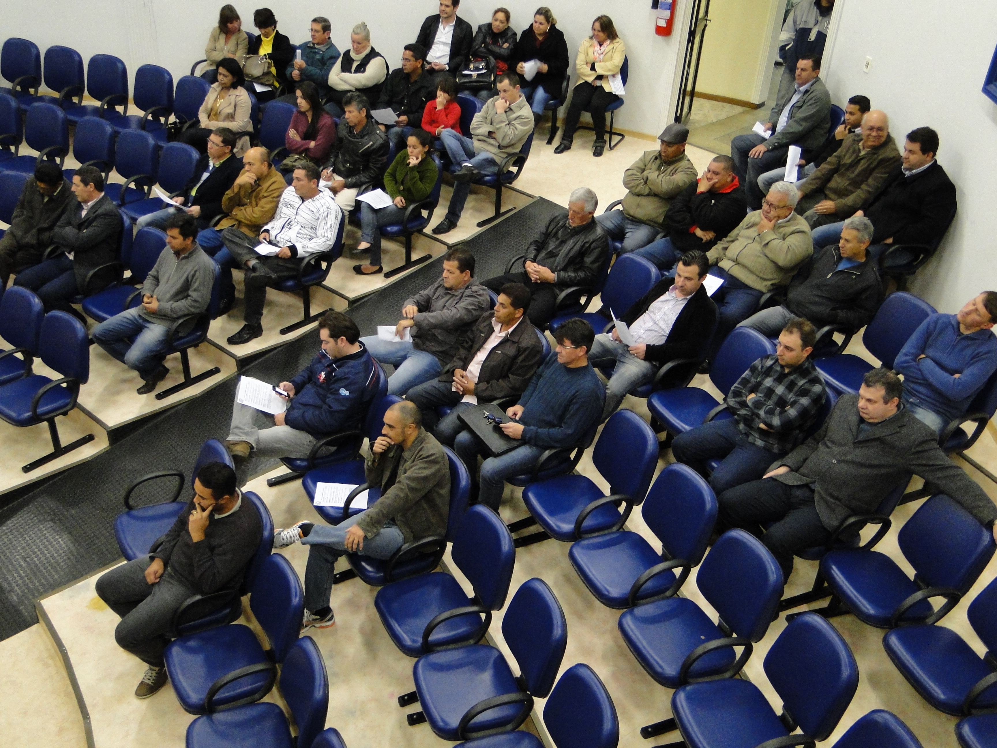 Audiência Pública da Câmara Municipal.