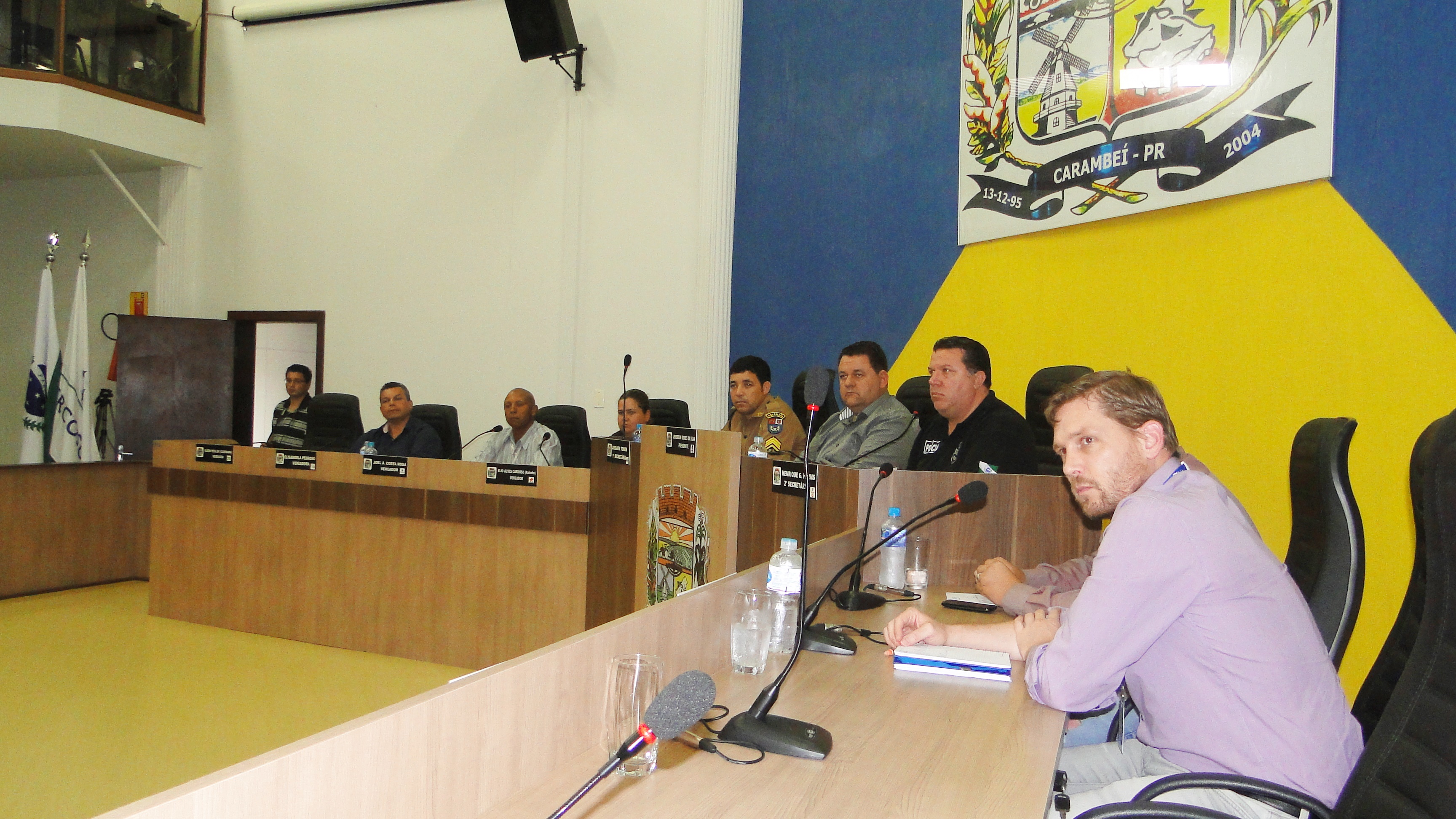 Câmara Municipal realizou reunião sobre Segurança Pública.