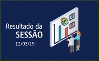 Confira o resultado da 3ª Sessão Ordinária 