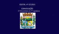 Edital de Convocação  07/2021