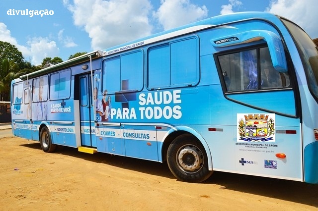 Ônibus móvel da Saúde